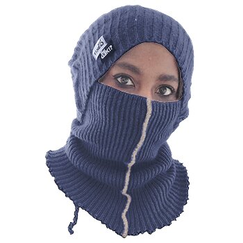 Steun Te Gek!? ontvang onze muts halsverwarmer (blauw) Webshop Te Gek!? - Webshop Te Gek!?