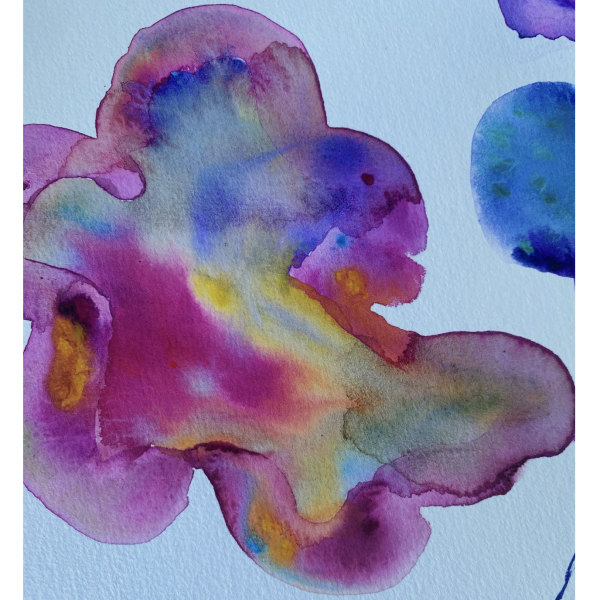 Kleuren van Hoop: Een Abstracte Reis naar Bestaansrecht