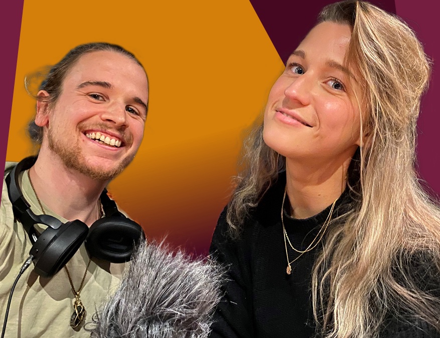 Te Gek!?-medewerker Matthias met Selah Sue